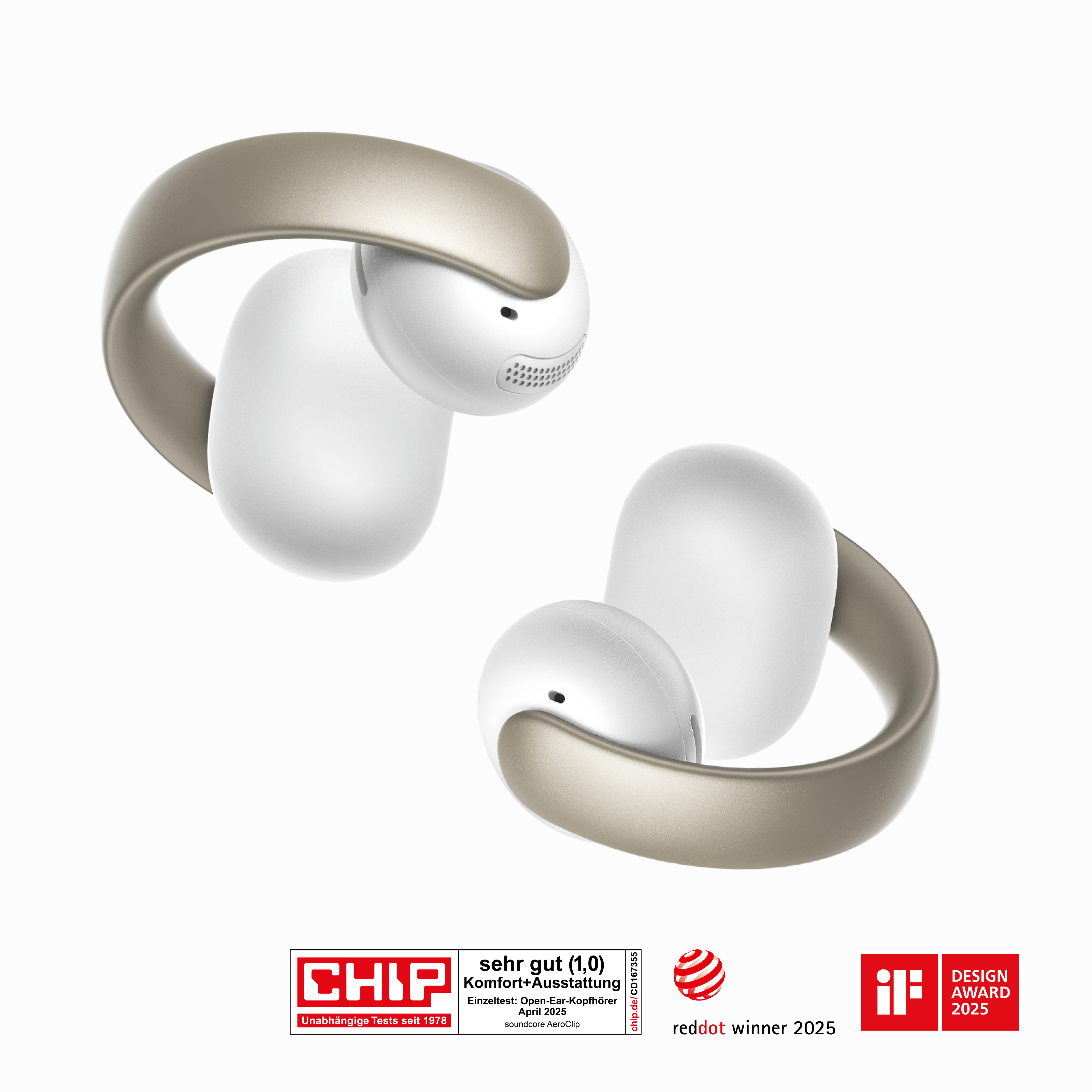 soundcore AeroClip | Open-Ear Clip-Earbuds mit adaptivem Komfort Image