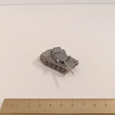 Amx30b Haupt kampfpanzer modell im Maßstab 1/144 Image
