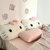Große Größe Hello Kitty Rückenkissen Weiches Kuschelkissen Niedlicher Cartoon Bequemes Sofa Bett