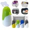 2pcs Penguin Steam Cleaner for Microwave Oven Kitchen Appliance Effortless Disinfecting with Water