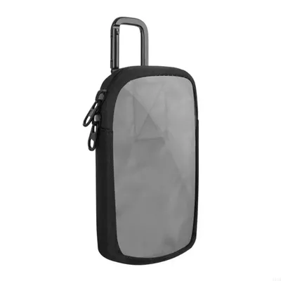 77JD Universal MP3/MP4 Portable Storage Bag with Clear Window and Metal Hook