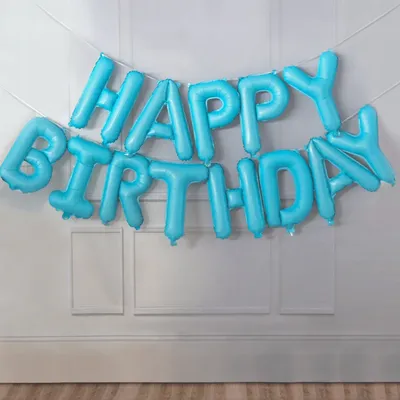 Balloon Happy Birthday Decoration Party Decoration Drop Shipping Rose Gold Letter Foil Ballon Birthday Balony Anniversaire