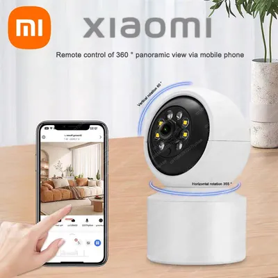 Xiaomi 360° Smart Home Security Camera Mi PTZ 4K Webcam 1296P 5 Megapixel AI Human Detection Night