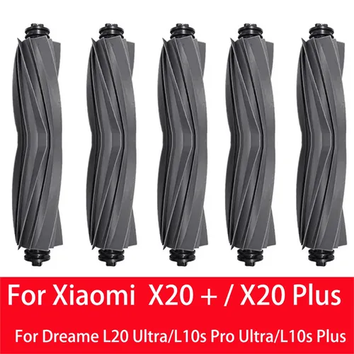 Brosse principale pour aspirateur Robot Xiaomi X20 + / X20 Plus, pour Dreame X30 Ultra/ X40 Ultra/ L10s Ultra/ L20 Ultra/ L10s Pro Ultra, pièces