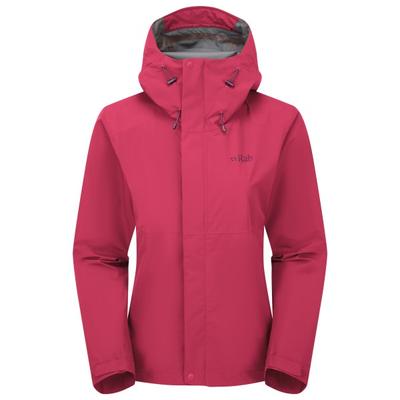 Rab - Women's Downpour Jacket - Regenjacke Gr 38 rosa Image