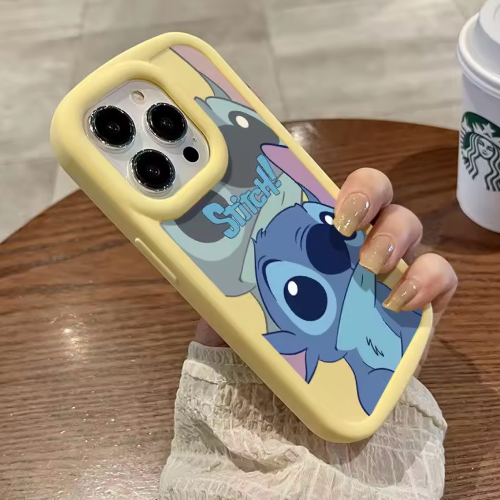 Disney Cell Phones & Accessories | Yellow Lilo & Stitch Phone Case Iphone 11 Case | Color: Blue/Yellow | Size: Iphone 11 Yellow