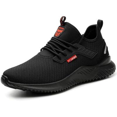 Sicherheitsschuhe für Herren und Damen, leichte Sicherheits-Turnschuhe, Arbeitsschuh, Stahlkappe, Image