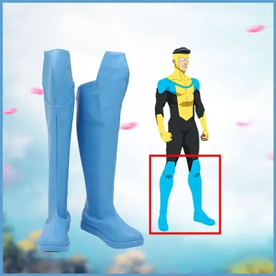 Unbesiegbare Mark Grayson Cosplay Schuhe Stiefel Halloween Kostüme Zubehör nach Maß für erwachsene Image