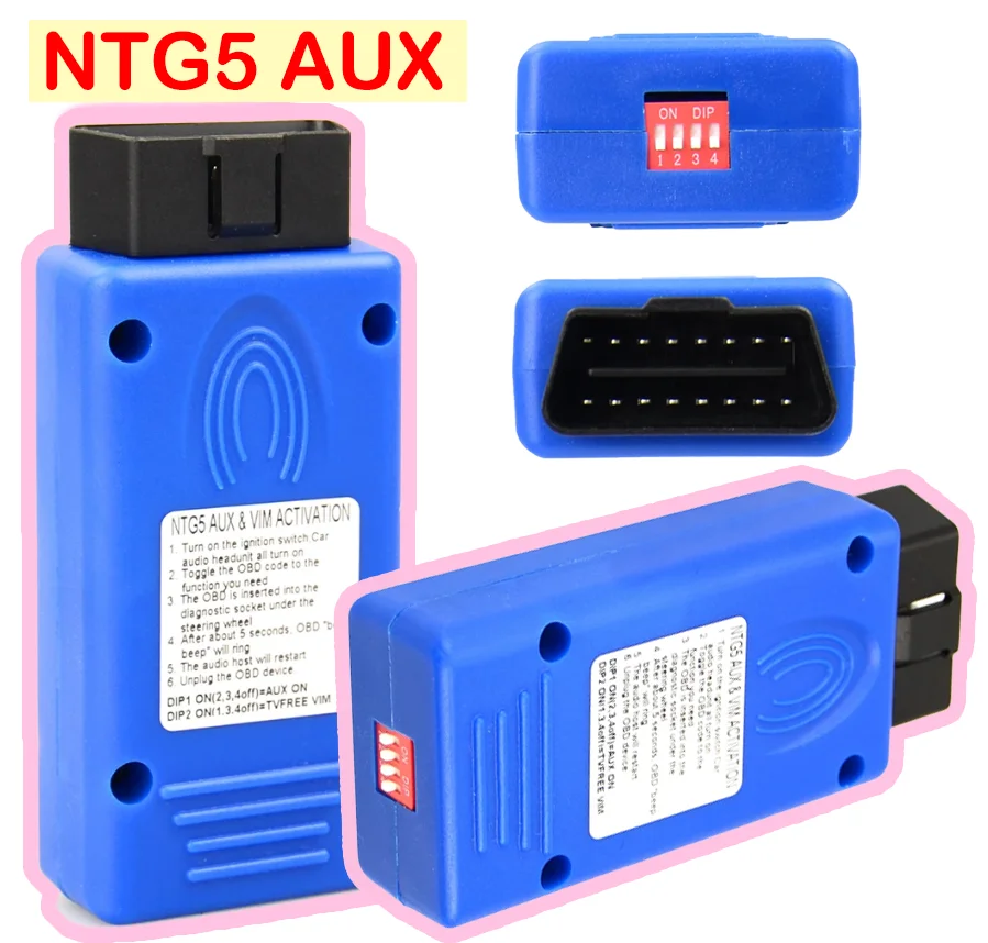 2025 NTG5 AUX Für COMAND ONLINE NTG5 OBD AUX & VIM IN Aktivator Aktivierung Werkzeuge Für MB C GLC S V KLASSE W205 X253 W222 W447 Werkzeug Image