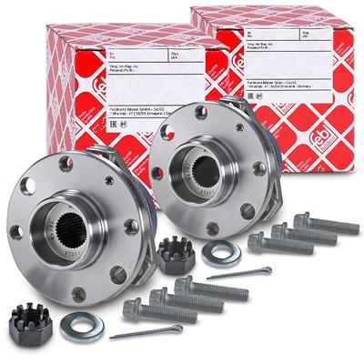 Febi Bilstein 2x Radlagersatz vorne für Opel Image