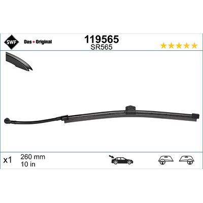 Swf Wischblatt [Hersteller-Nr. 119565] für Volvo Image