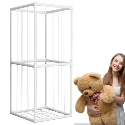Stuffed Animal Storage PVC Clear Tube Storage Box For Plush Toy Large Capacity Stuffed Animal Holder
