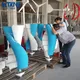 Generatore di energia eolica ad asse verticale Bassa velocità del vento Nessun rumore Turbina eolica domestica 3000W 5000W 8000W 12V 24V 48V AC