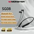 Choice Monster SG08 TWS BluetoothV5.4 Cuffie con archetto da collo Batteria a lunga durata Cuffie da gioco per chiamate HD Auricolari stereo