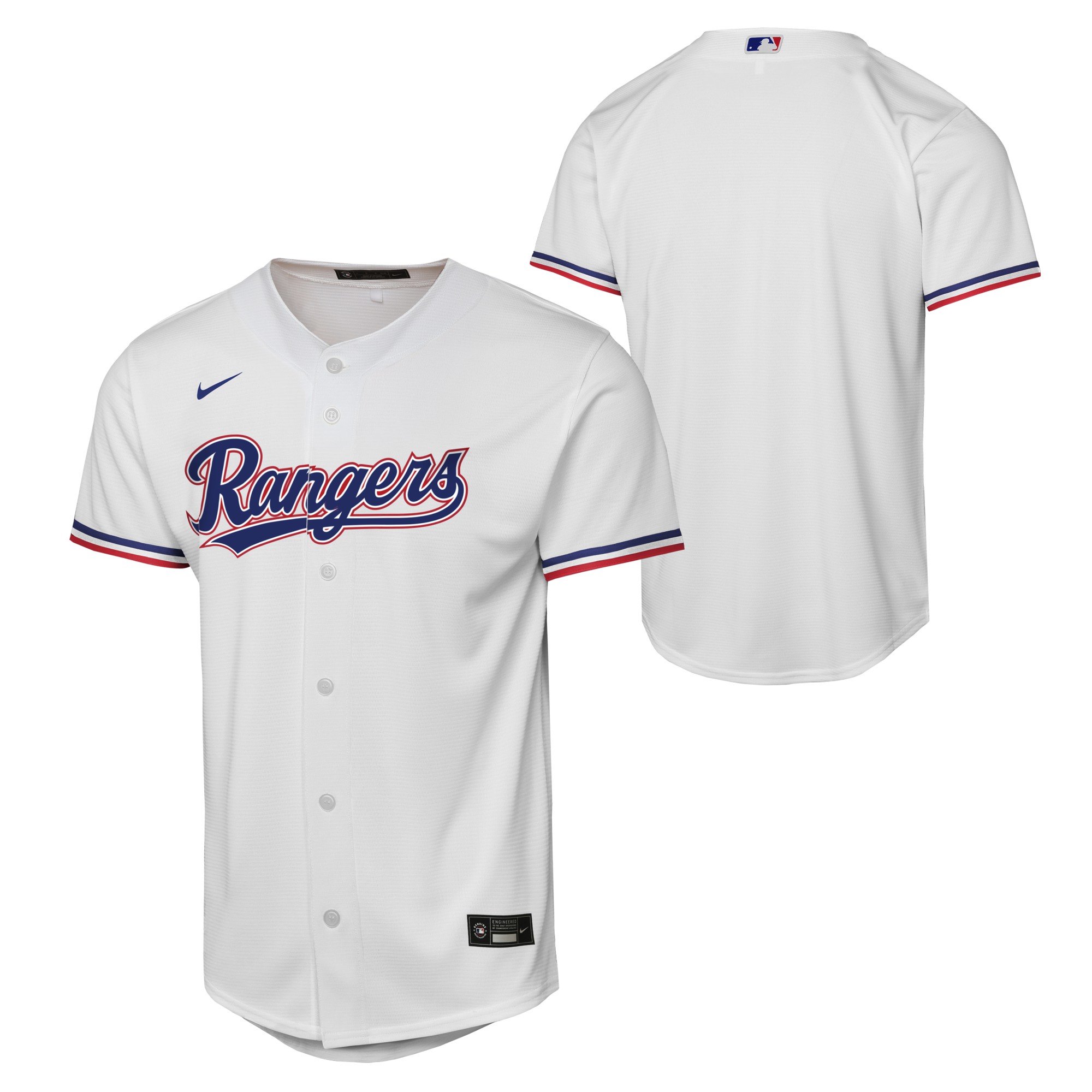 Offizielles Replik-Heimtrikot von Texas Rangers Nike – Jugendliche Image