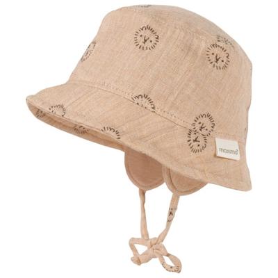 maximo - Baby's Hütchen Musselin Band Ohrenkl. Futter - Hut Gr 47 cm beige Image