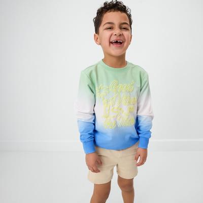 Good Vibes Kids Bamboo Crewneck Sweatshirt - 4T