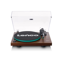 Lenco LBT-225WA - Plattenspieler mit Riemenantrieb, Bluetooth® und Anti-Skating - dunkelbraun Image