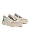 Sneaker TIMBERLAND "LAUREL COURT LOW LACE UP SNEAKER", Gr. 37,5, nat lthr dk gry, Leder, Synthetik, sportlich, Schuhe