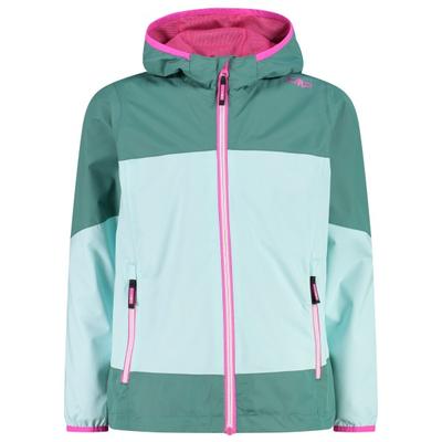 CMP - Girl's Jacket Fix Hood Ripstop - Regenjacke Gr 110 türkis Image