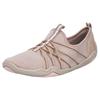 Slip-On Sneaker RIEKER, Damen, Gr. 37, rosa (altrosa), Textil, Lederimitat, casual, Schuhe, Barfußschuh, Schlupfschuh, Slipper in veganer Verarbeitung