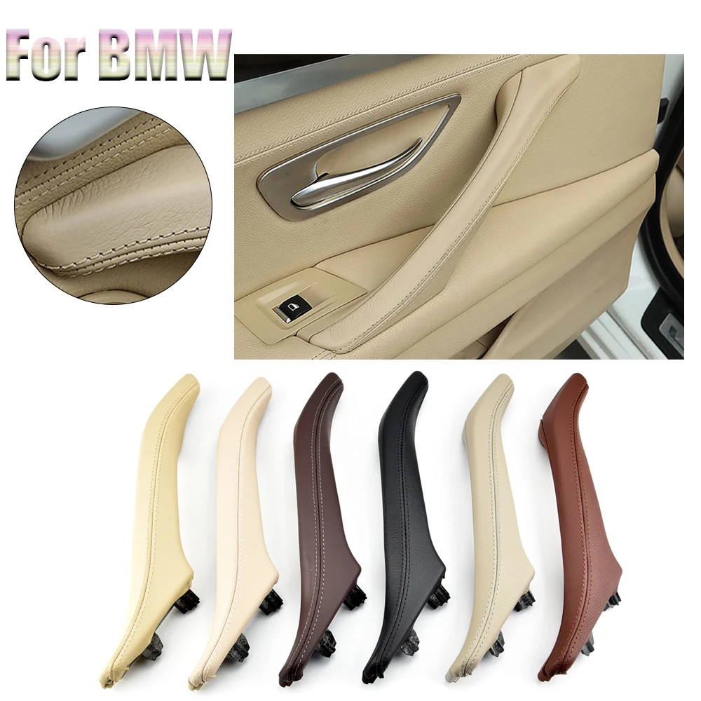LHD RHD Innentür-Zuggriff aus Leder für BMW 5er F10 F11 F18 520i 523i 525i 528i 535i Image