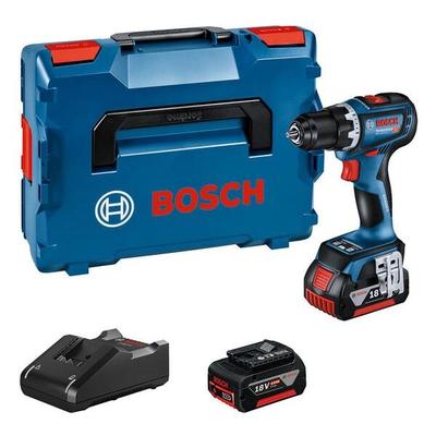 BOSCH Akku-Bohrschrauber »GSR 18V-90 C« blau, 7.7x21x16.3 cm