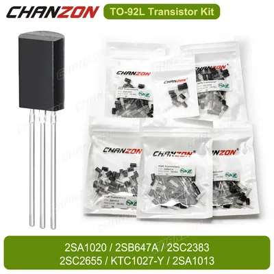 Original TO-92L 2Sa1020 2Sb647A 2Sc2383 2Sc2655 Ktc1027-Y 2Sa1013 A1020 B647A C2383 C2655 C1027 Image