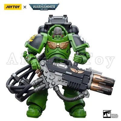 JOYTOY 1/18 Action Figure 40K Salamanders Eradicators Brother Xavak Anime Military Model