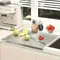 Premium Stainless Steel Chopping Board - Large, Easy Clean, Multipurpose Kitchen Cutting Surface for Fruits, Vegetables & More