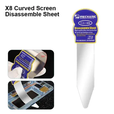 MECHANIC X8 High Toughness Disassembly Card for Curved Screen Pry Opening LCD Mobile Phone Screen