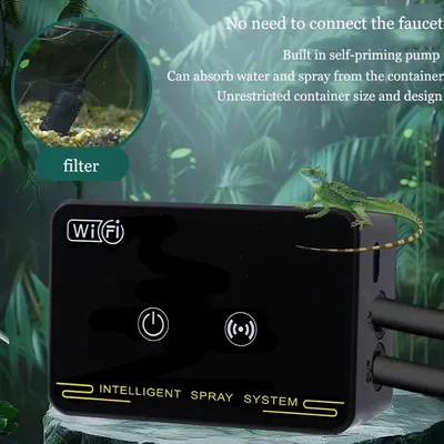 Wifi atomization system intelligent reptile humidifier remote landscaping spray system kit