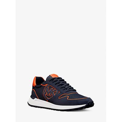 Michael Kors Dax Mixed-Media Trainer