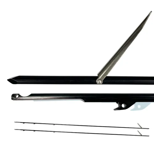 Omer-Tige de lance pour fusil de chasse, 7mm, 75cm à 190cm, Tahitien HRC, Tige de fusil de pêche, Pointe Tricut, Site officiel, Squ343