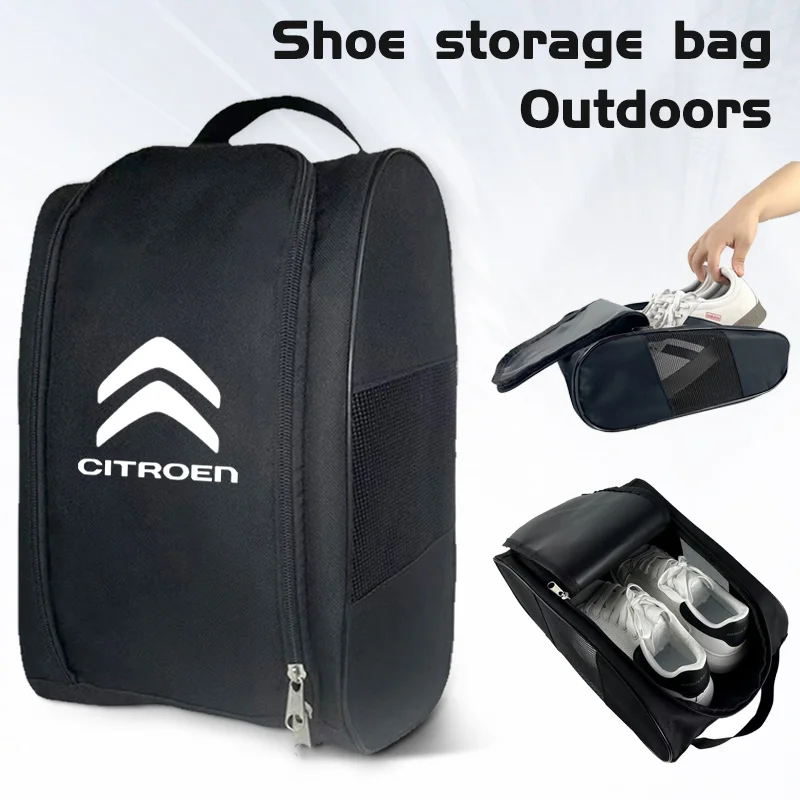 Sac à chaussures de voyage Portable de haute qualité, organisateur de chaussures, sac de rangement pour citroën C3 C4 C5 C3-XR berlingo jumper saxo c1 c2 c5