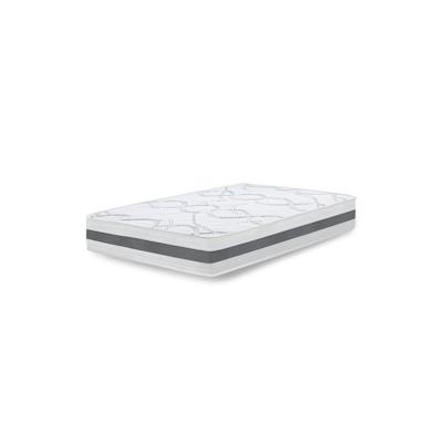 THE WHITE STONE Einzelne Matratze 100x210 Carbon Premium Quality, Antibakteriell, Anti-Milben, Anti-Allergie.| Höhe 25 cm | Made in Italy Image