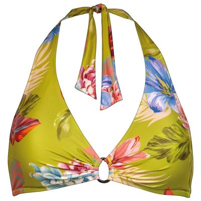 Lidea - Women's Botanic Burst Bikini Top Neck Halter - Bikini-Top Gr 38 - Cup: A bunt Image