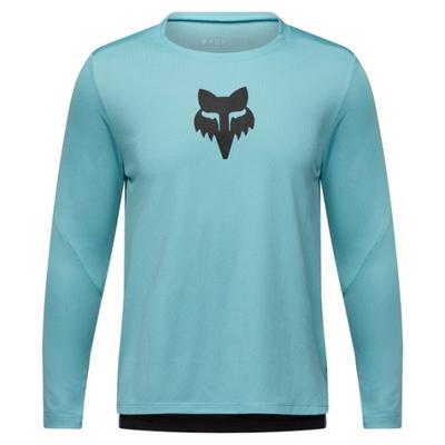 FOX Racing - Kid's Ranger L/S Jersey Fox Head - Radtrikot Gr S türkis Image