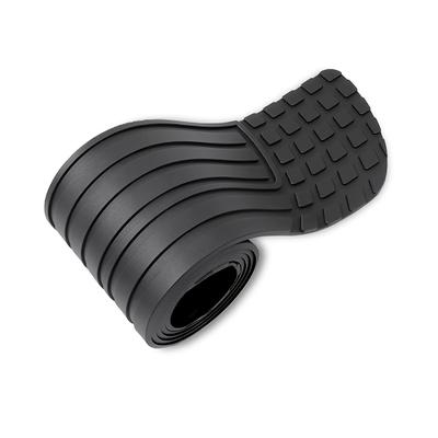 TEMU 1pc Customizable 40-inch Rubber Bumper Protector, Universal Fit Trunk Guard Strip For Car Rear Bumper Protection, Synthetic Rubber Material Image