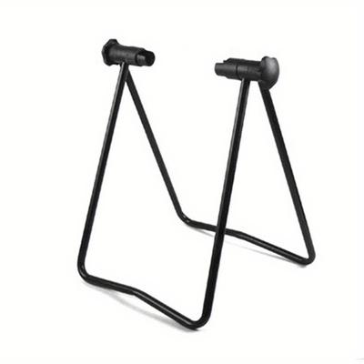 TEMU 1 Foldable Bicycle - Triangle Wheel Repair Stand, Adjustable Clamp For , Outdoor Bike Accessory Image