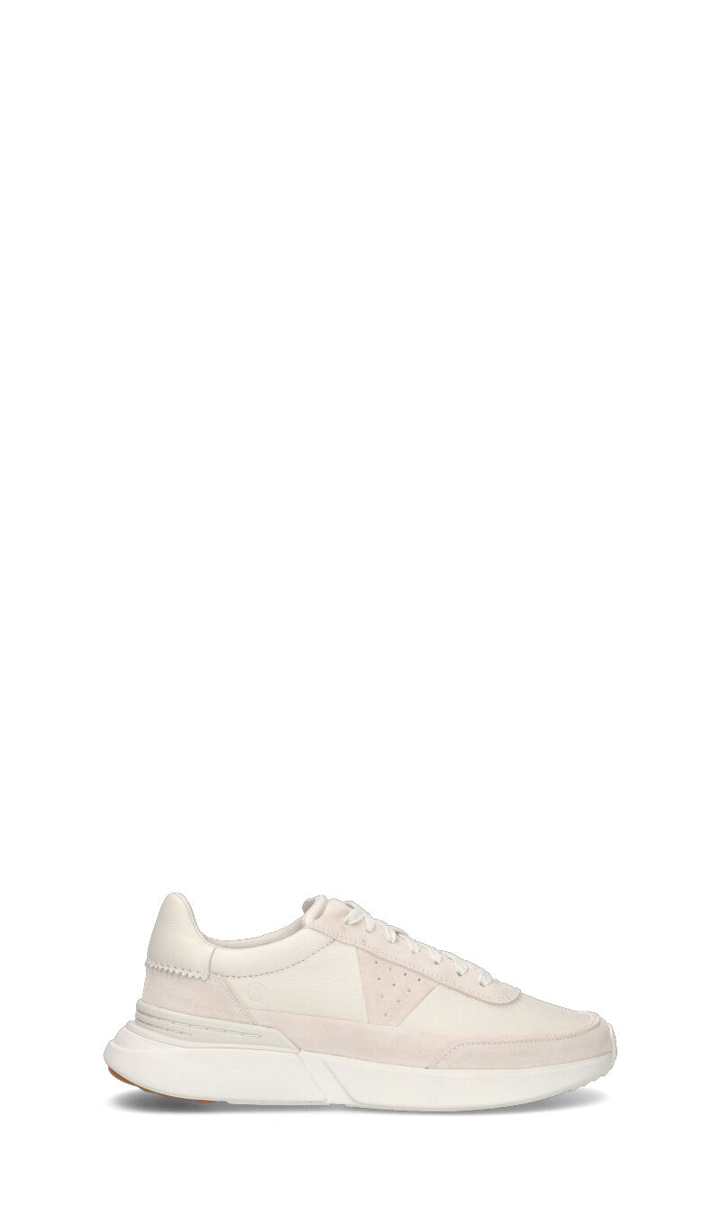 CLARKS CORE Sneaker uomo bianca in pelle