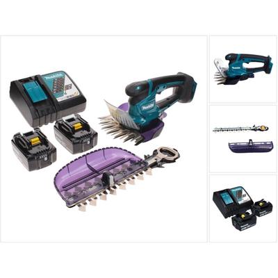 Dum 604 rfx Akku Grasschere 18 v mit Gras- und Strauchscherblatt + 2x Akku 3,0 Ah + Ladegerät Image