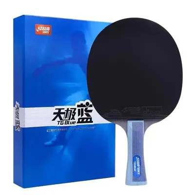 DHS-Tischtennisschläger, TG Blue Series, professionelles Wettkampftraining, Soldatenschläger, horizontaler und gerader Schläger Image