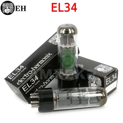 EH EL34 Vakuumröhrenventil ersetzt KT66 6L6 EL34B EL34 Elektronenröhre Diy Audio Amp Fabrik Test und Image