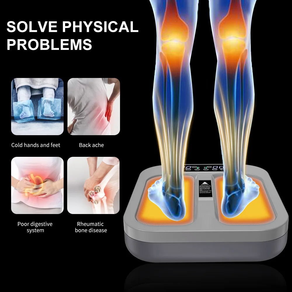 PEMF Fuß Spa terahertz p90 thz tera PEMF Fußmassagegerät Tera Pulse Wave Fußbeinmassagegerät mit Fernbedienung Großhandelspreis Image