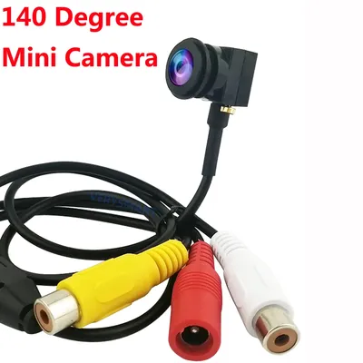 VERYSMART 700TVL Analog Kamera Mini Home Security Surveillance Micro Kamera 140 Grad Weitwinkel HD Video