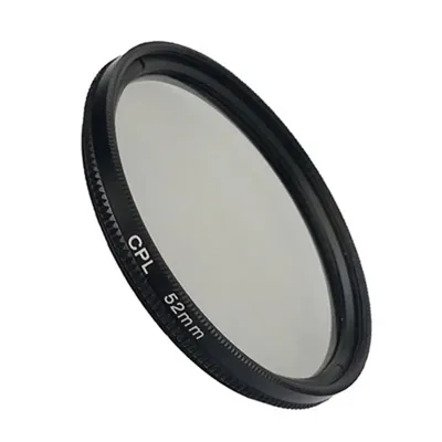 Handy-Objektivfilter, kreisförmiger Polarisationsfilter, 37 mm, 52 mm, 58 mm, CPL-Filter für Canon, Nikon, Sony, SLR-Kamera, Objektivclip optional