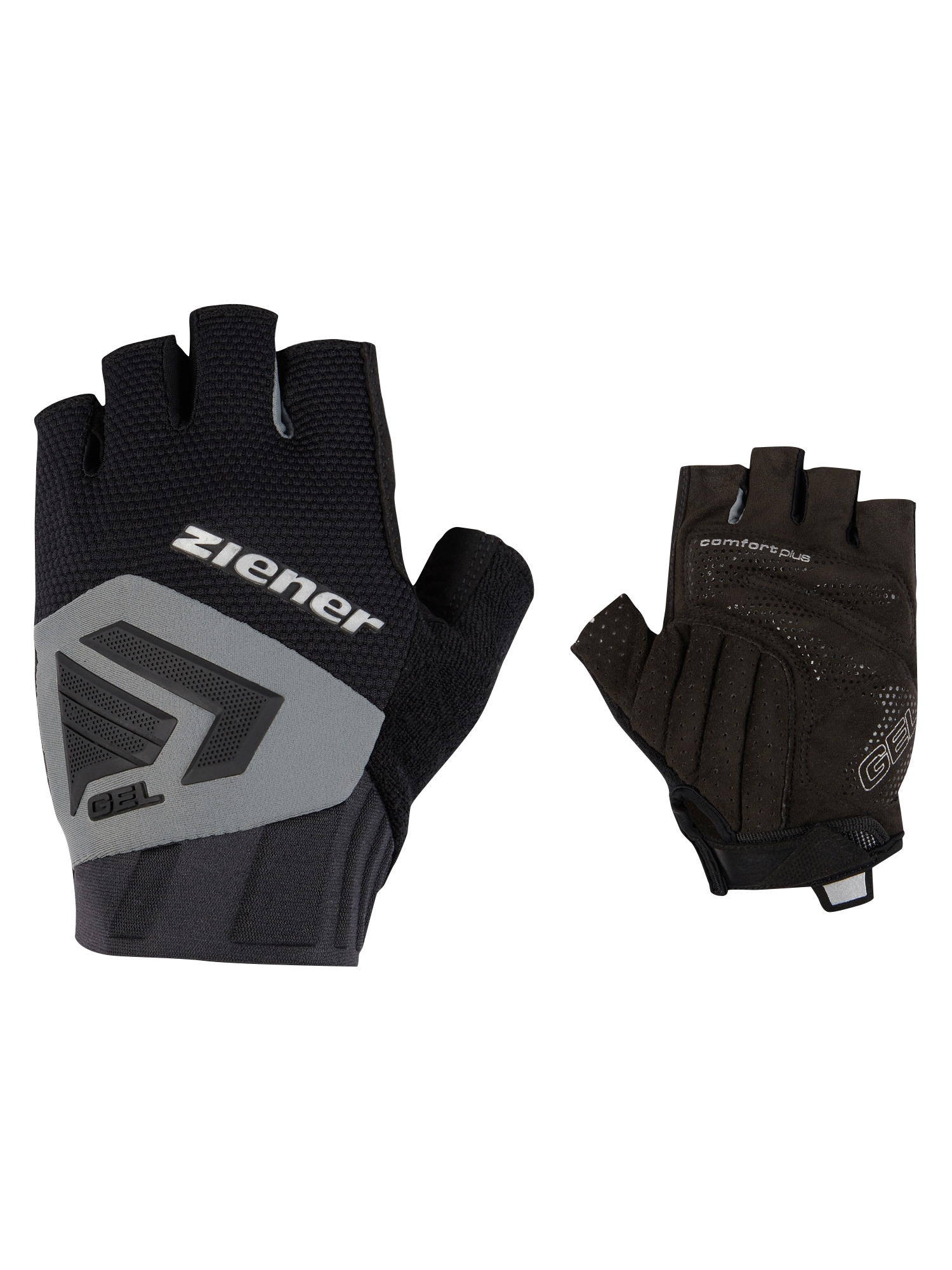 Fahrradhandschuhe ZIENER "CURDIN-Z", Herren, Gr. 8,5, schwarz, Materialmix, Handschuhe Image