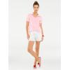 Poloshirt "Poloshirt", Damen, Gr. 50, rosa (rosé), 95% Baumwolle, 5% Elasthan, B.C. BEST CONNECTIONS BY HEINE, unifarben, Kurzarm, Shirts