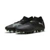 Fußballschuh PUMA "FUTURE 8 PRO FG/AG Fußballschuhe Erwachsene", Gr. 40, schwarz cool light gray fluo grün, Obermaterial: Synthetik, Textil; Futter: Synthetik, Textil; Innensohle: Textil; Laufsohle: Synthetik, Schuhe